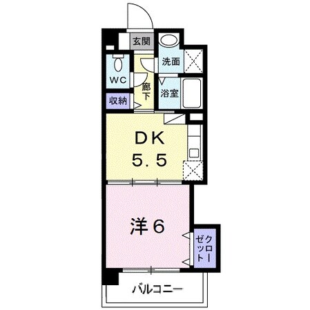 プレジール・Ｓの物件間取画像